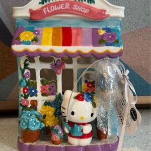 Hello Kitty Flower Shop Tealight Candle Holder